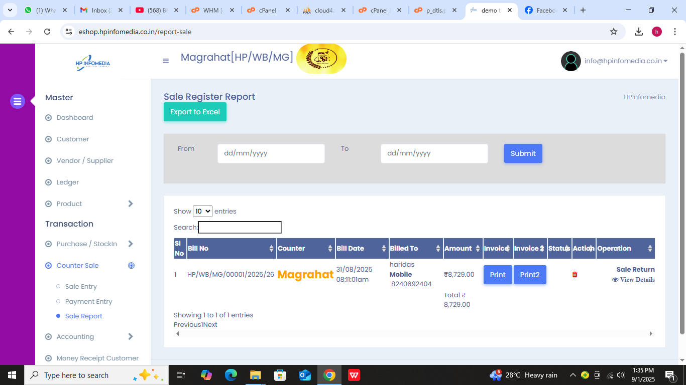 Billing Management Software